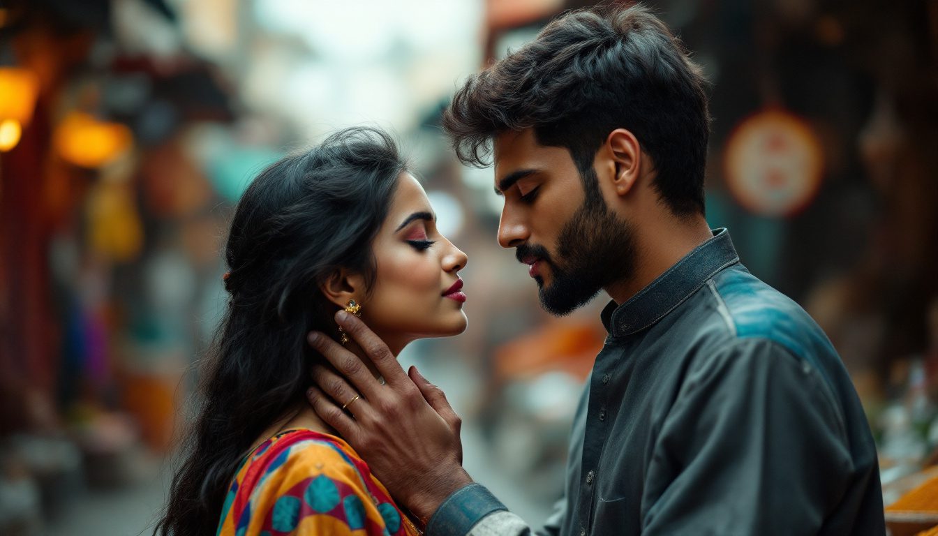 Touch Her In These 3 Ways To Trigger Instant Desire 41 Slow Motion Concept: Man Lightly Tracing The Side Of A Woman’s Neck With Two Fingers, Both Breathing Slowly, Eyes Closed. Background Softly Blurred To Emphasize Sensory Connection.