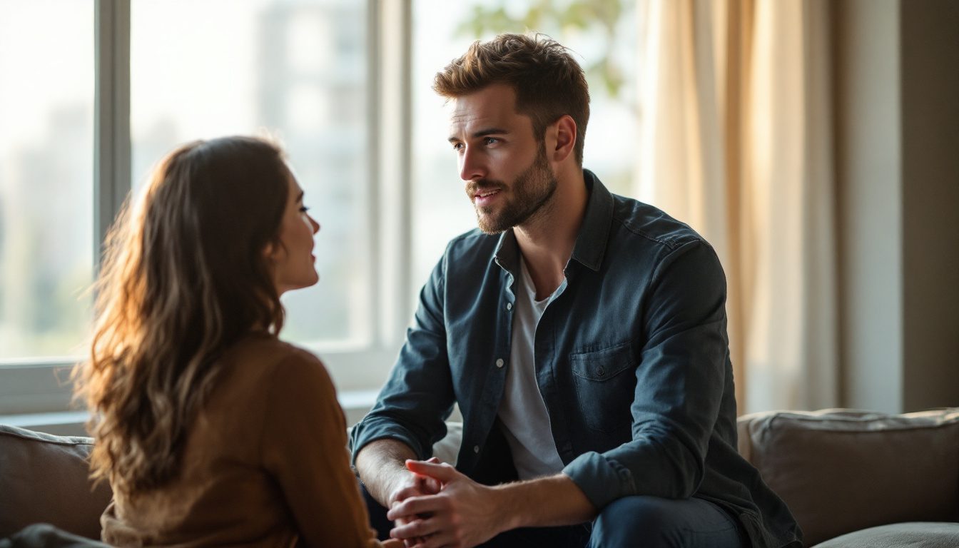 Secrets Of Hypnotic Suggestion In Seduction: How To Influence A Woman’s Mind Subconsciously 42 A Man Using Hypnotic Language Patterns In Seduction, Engaging A Woman Through Storytelling And Persuasive Speech.