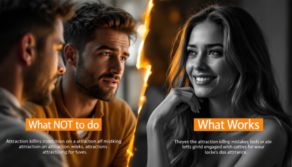 How To Make A Woman Want You Just By Talking: Attraction-Based Language Secrets 37 A Man And Woman Building Sexual Tension Through Attraction-Based Conversation.