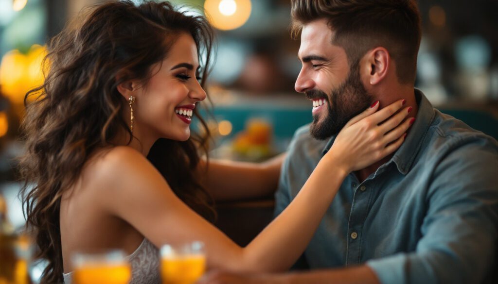 How To Make A Woman Want You Just By Talking: Attraction-Based Language Secrets 38 A Man And Woman Building Sexual Tension Through Attraction-Based Conversation.