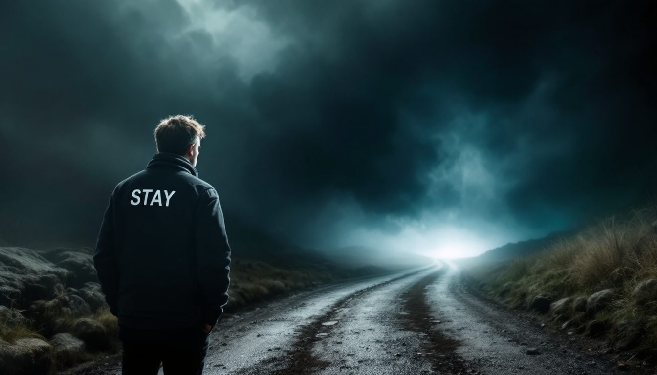 How To Stop Gaslighting From Destroying Your Relationship And Mental Health 42 A Person Standing At A Crossroads, Symbolizing The Choice To Stay Or Leave A Gaslighting Relationship.
