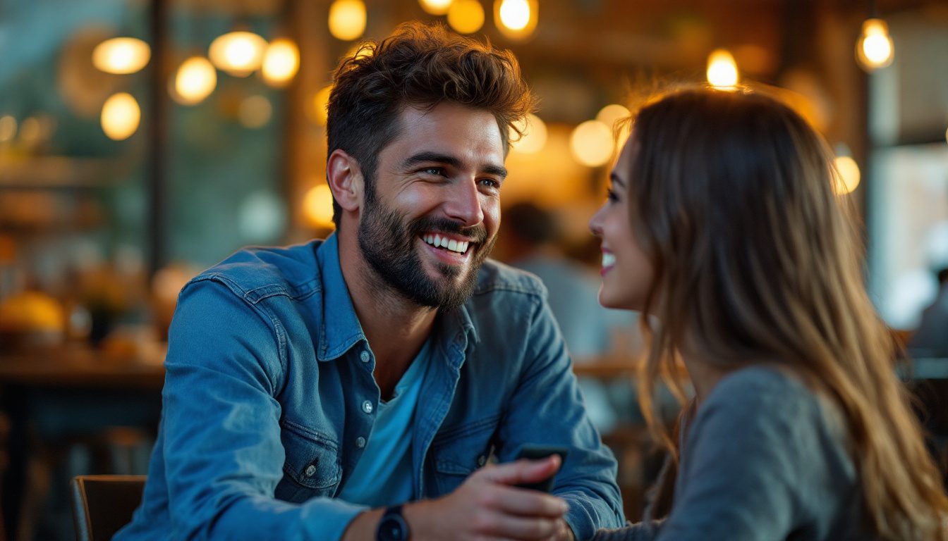 Building Genuine Connections: Stop Being Desperate In Dating 24 A Confident Man Engaging In An Effortless Conversation, Demonstrating Attraction Without Desperation In Dating