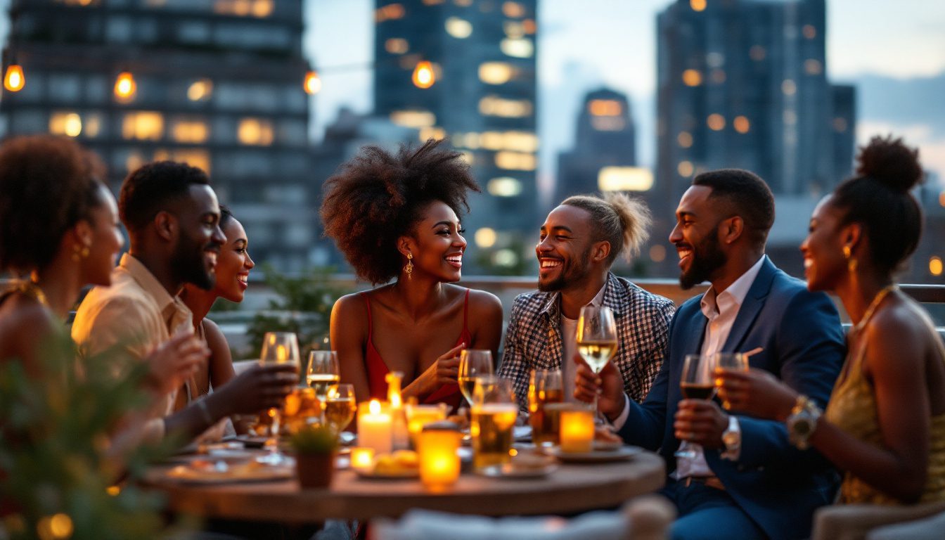 Building Genuine Connections: Stop Being Desperate In Dating 23 A Group Of Confident Individuals Socializing, Showing How Personal Fulfillment And Social Engagement Enhance Attraction