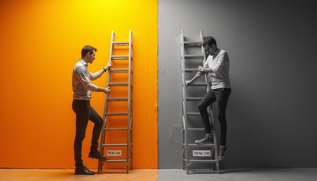 How Women Use The Friend Zone To Manipulate Men: Strategies And How To Avoid Them 44 A Visual Representation Of The Ladder Theory Explaining The Friend Zone And Why Some Men Struggle To Transition Into Romantic Relationships.