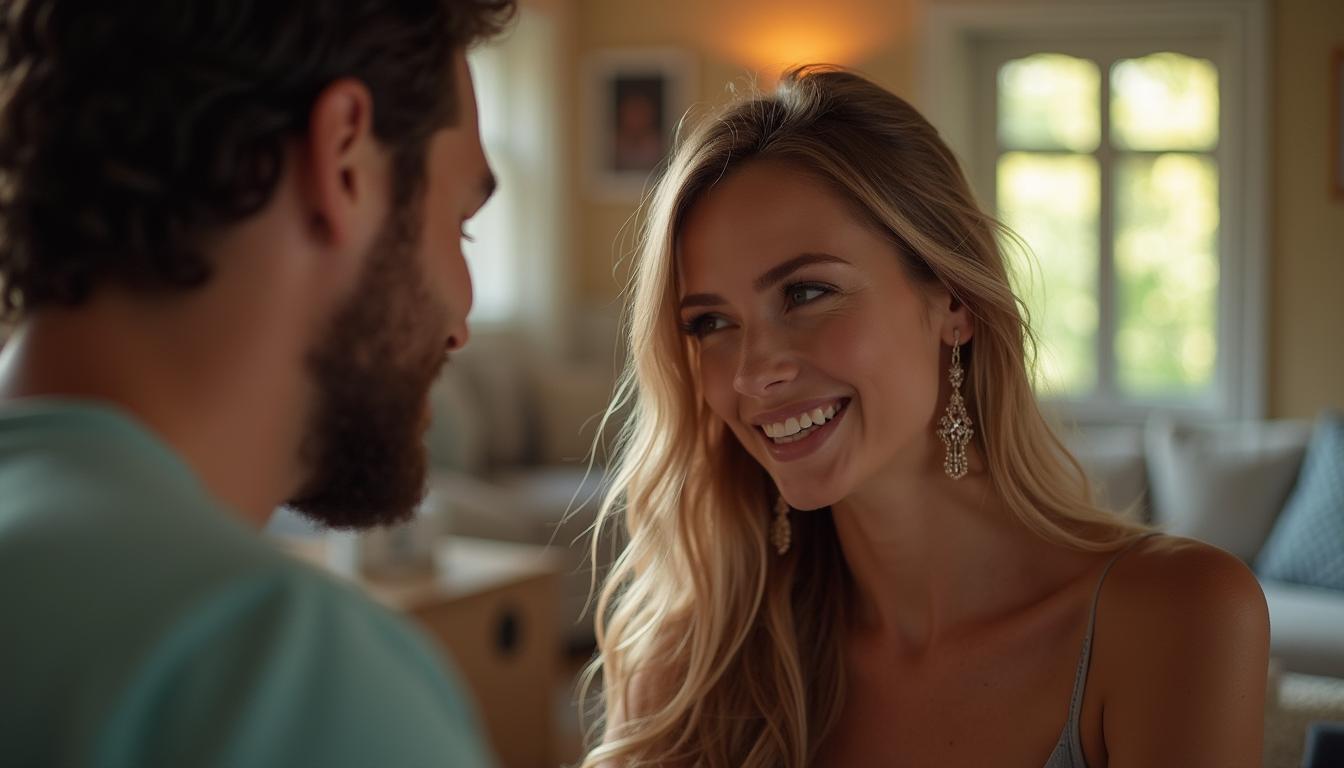 How Women Use The Friend Zone To Manipulate Men: Strategies And How To Avoid Them 49 A Man Engaging On Social Media While A Woman Enjoys Attention From Many, Illustrating How Digital Interactions Reinforce The Friend Zone Dynamic