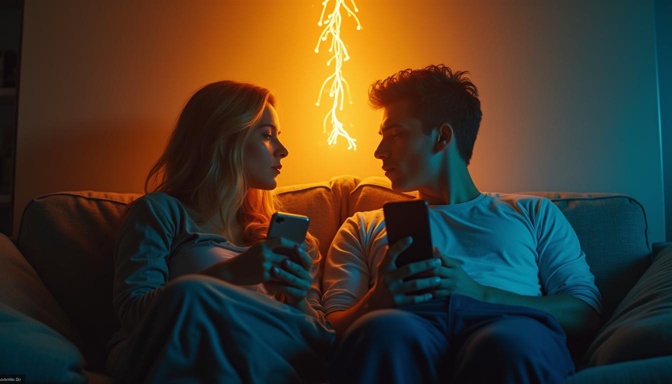 Attraction Polarity Explained: Why Opposites Attract And How To Use It To Your Advantage 38 A Couple Experiencing Loss Of Attraction Polarity, Illustrating How Relationships Suffer When Polarity Weakens.