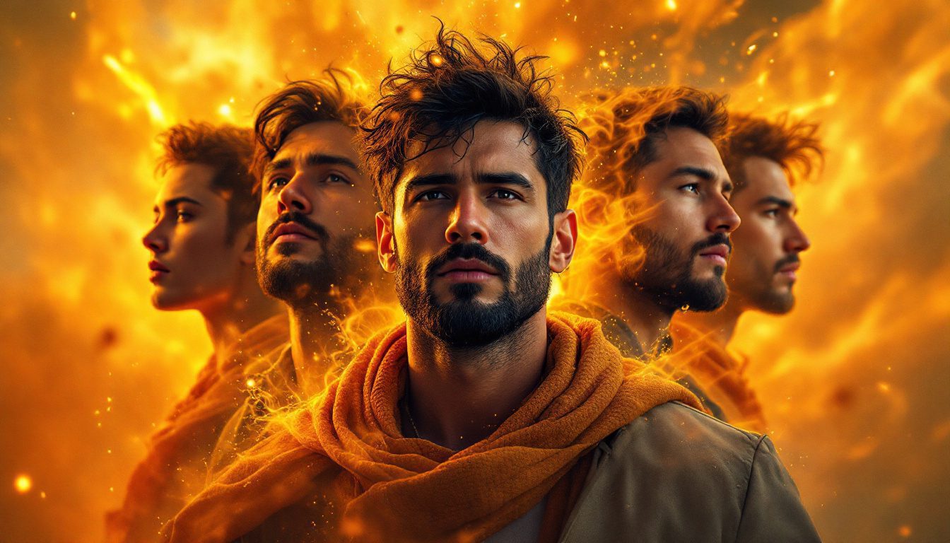 How To Create Attraction Personas: Build An Irresistible Identity That Women Crave 24 A Visual Representation Of Different Attraction Personas, Showcasing The Psychology Of Male Charisma And Seduction