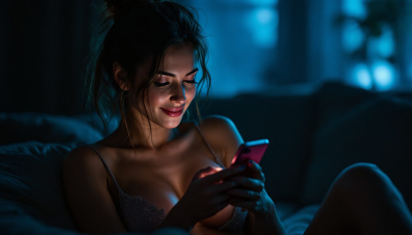 How To Win Back Your Ex-Girlfriend When She Has A New Boyfriend 26 A Woman Texting Her Ex Late At Night, Showing Signs She Is Emotionally Reconnecting And Ready To Leave Her New Boyfriend