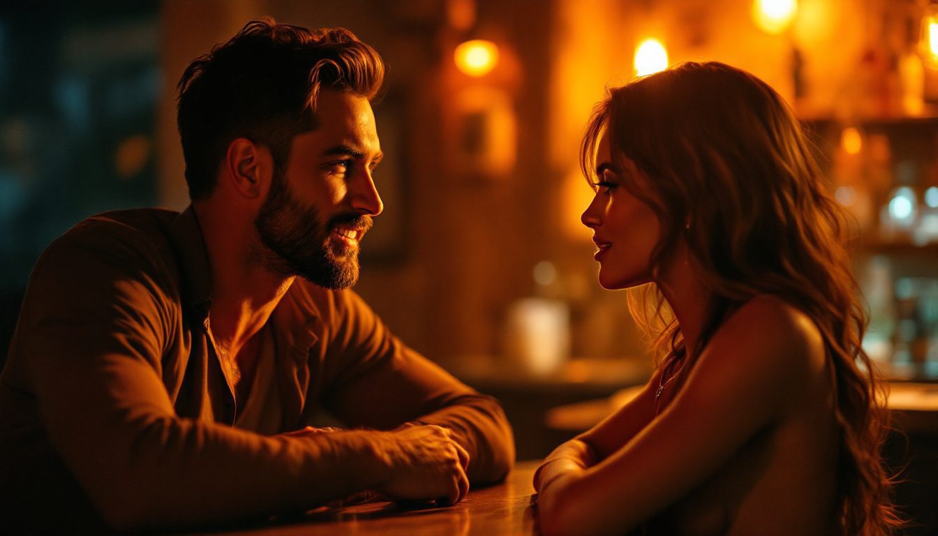 How To Use Open Loops To Create Obsession And Attraction In A Woman’s Mind 31 A Confident Man Using Open Loops In Conversation To Create Attraction And Intrigue In A Woman’s Mind.