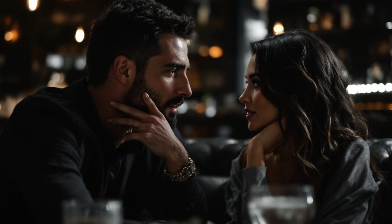 How To Use Nlp And Fractionation To Make A Married Woman Emotionally Addicted To You 35 Man Using Nlp And Fractionation To Make A Married Woman Emotionally Addicted Through Deep Psychological Conversation In A Dimly Lit Lounge.
