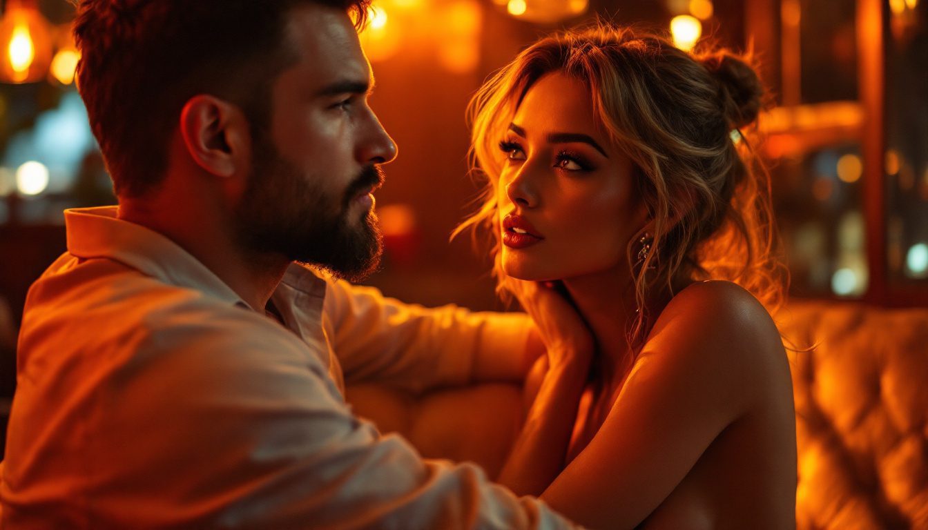 How To Use Nlp And Fractionation To Make A Married Woman Emotionally Addicted To You 36 Man Using Nlp And Fractionation To Make A Married Woman Emotionally Addicted Through Deep Psychological Conversation In A Dimly Lit Lounge.