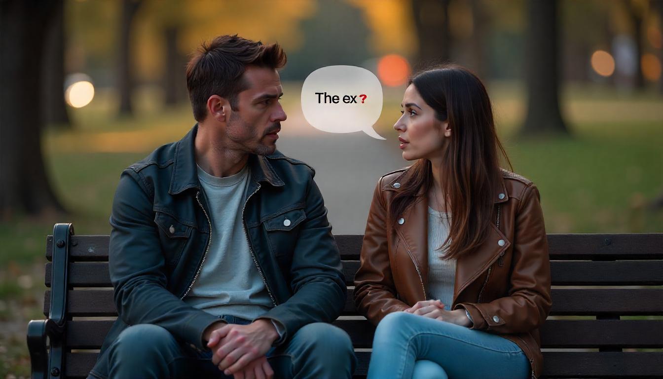 When Her Ex Won’t Leave Her Alone: How To Handle It Without Losing Power Or Attraction 28 Man Calmly Responding With Power When Her Ex-Boyfriend Won’t Leave Her Alone.