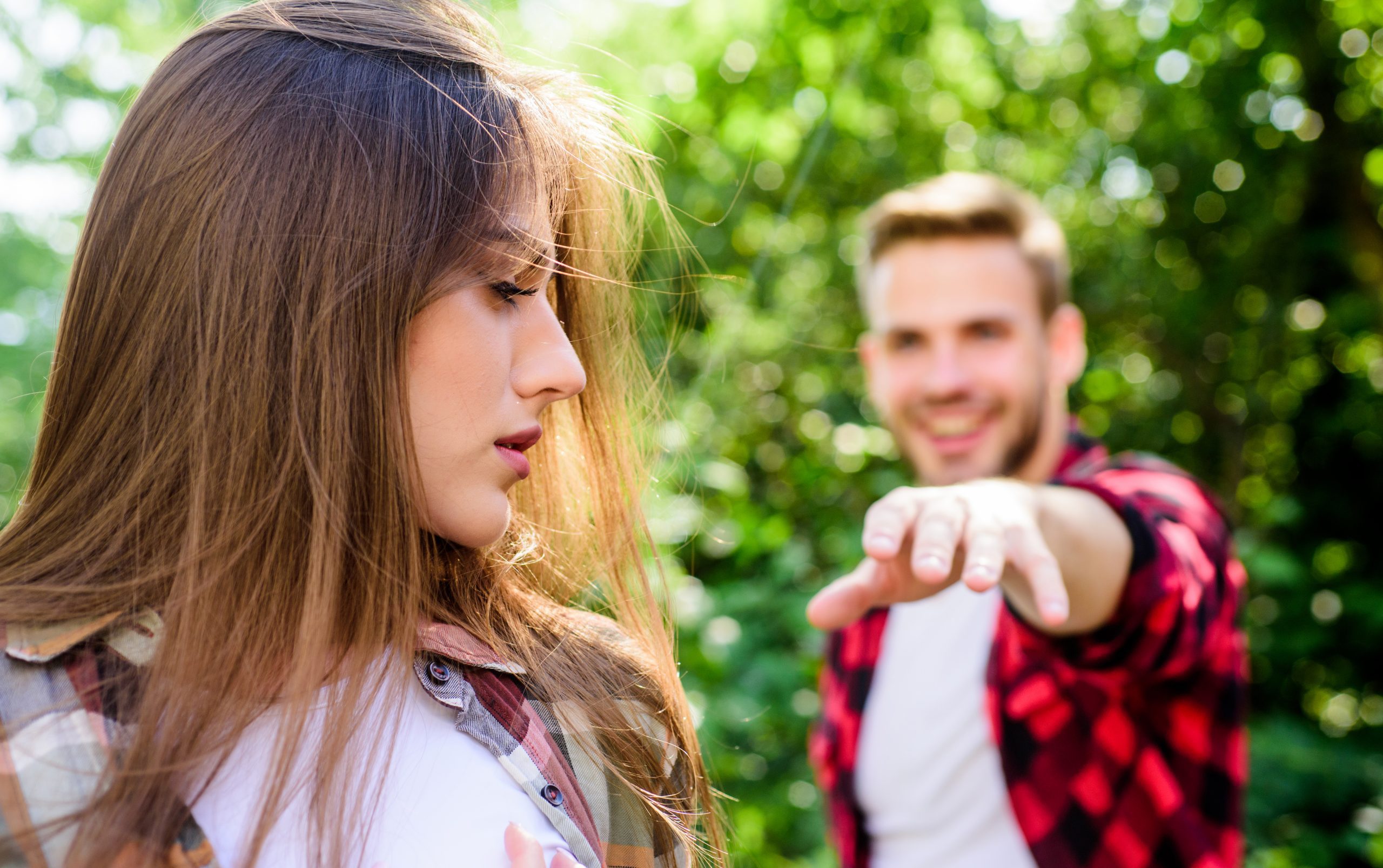 Nice Guy Behavior Patterns That Women Secretly Despise 19 Nice Guy Behavior Patterns - Come With Me. First Meet Of Couple Outdoor. Relationship. Couple In Love. Family Weekend. Romantic Date. Girl In Selective Focus With Guy In Park. Happy Valentines Day. Summer Camping In Forest.