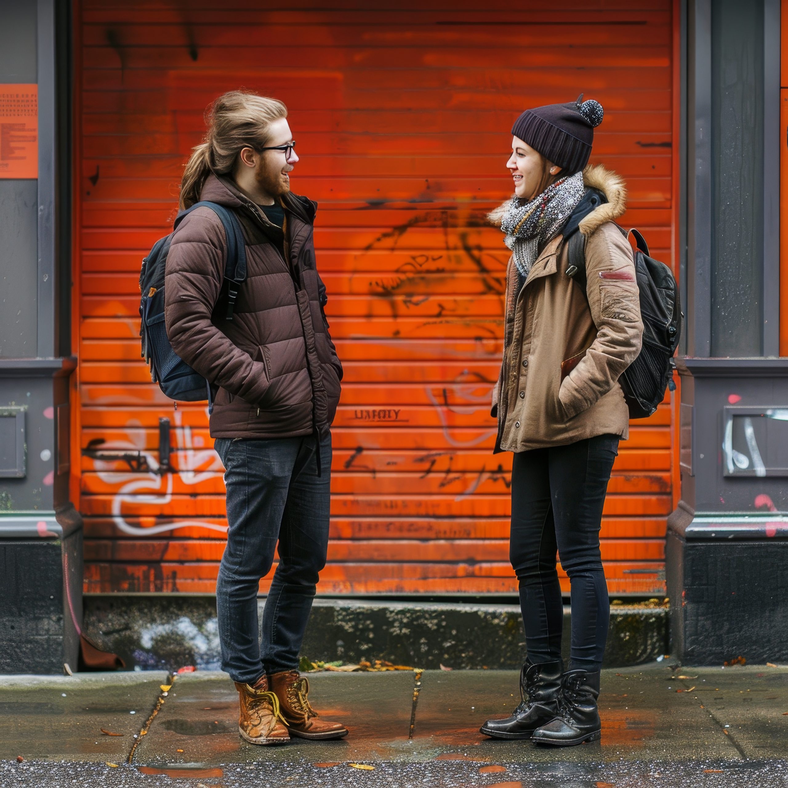 How To Get A Woman’s Attention Using Intrigue (Without Being Obvious) 29 Get A Woman’s Attention Using Intrigue - Couple-Love-Streets-Amsterdam-Netherlands-Man-Woman-Winter-Clothes