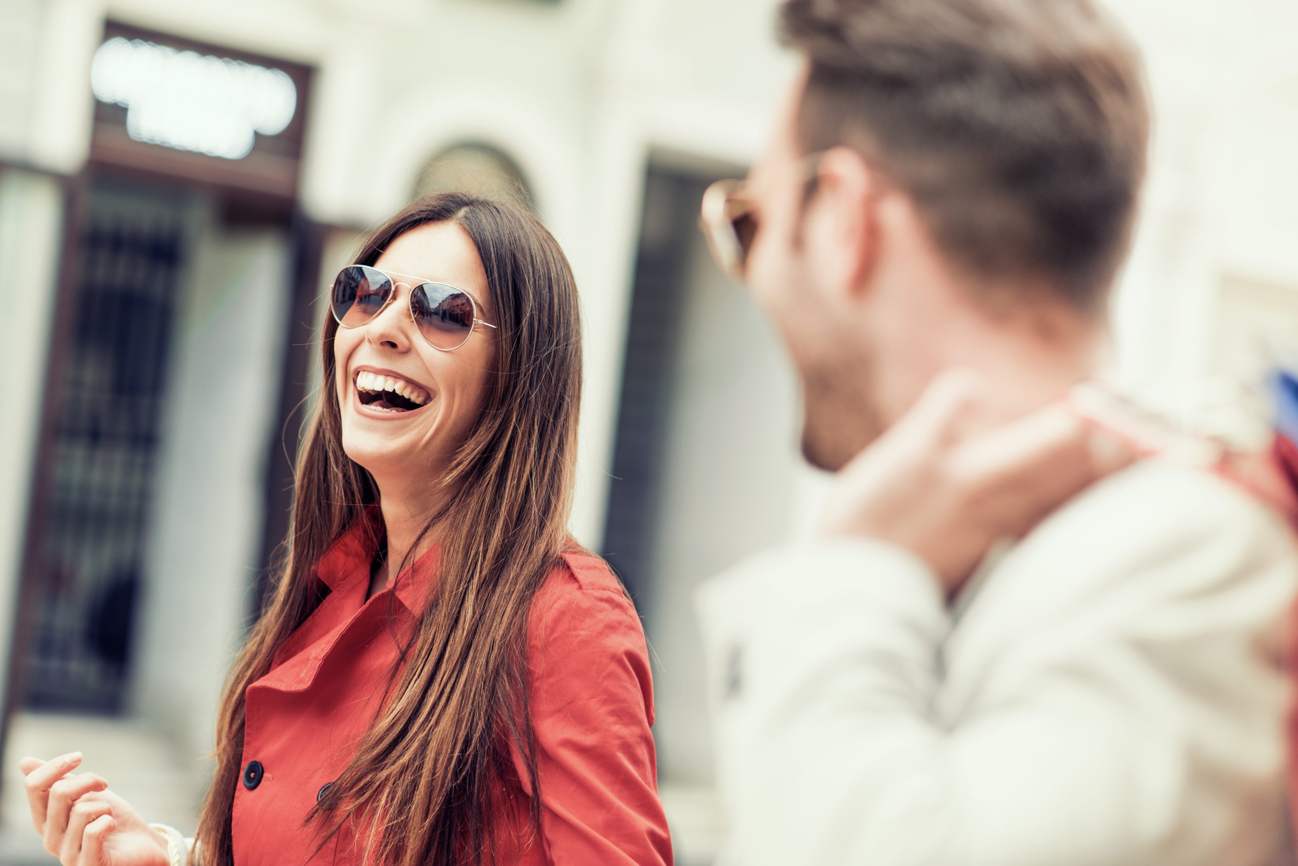 Why Qualifying Women Boosts Attraction - And How To Do It Naturally 23 Why Qualifying Women Boosts Attraction - Young Smiling Couple Shopping In An Urban Street.