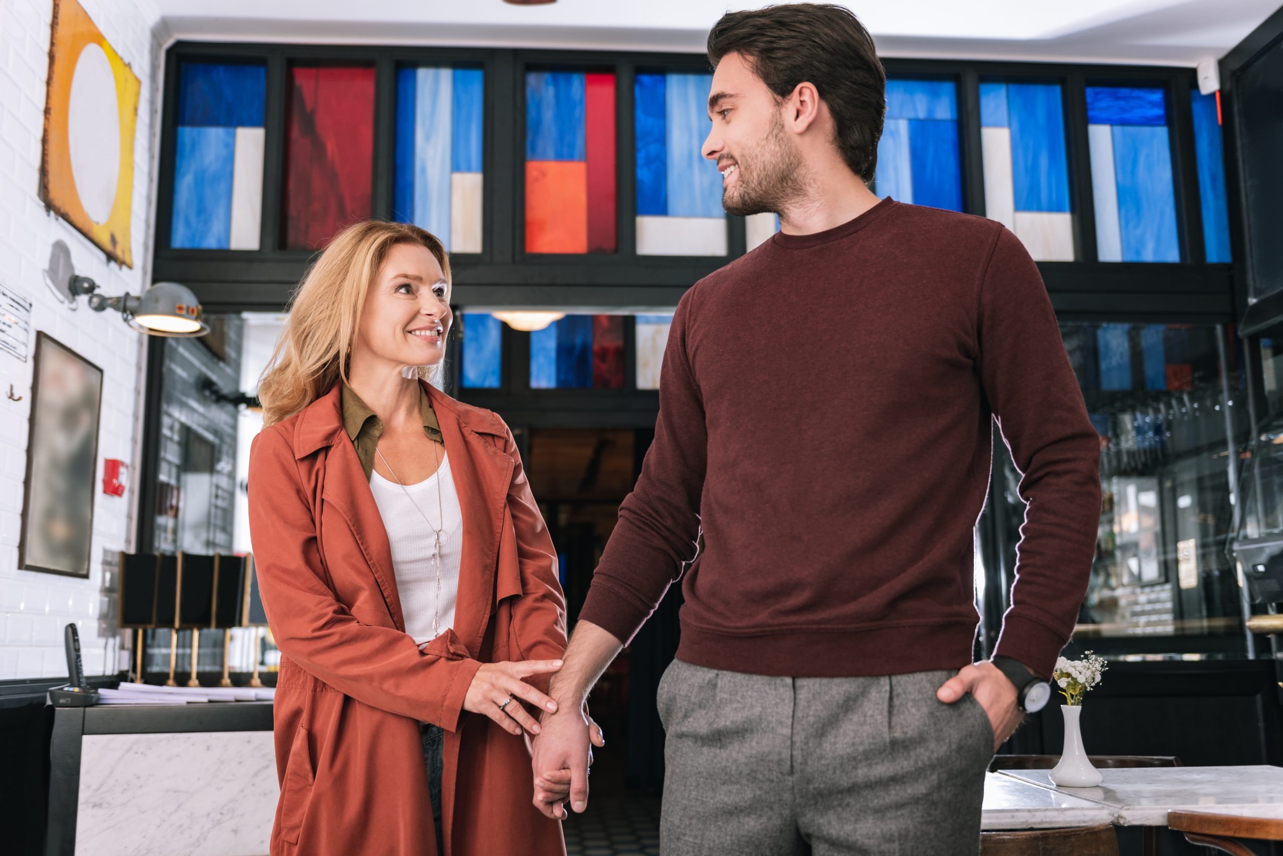 How To Tell If A Girl Is Playing With Your Emotions (Clear Signs &Amp; Solutions) 24 How To Tell If A Girl Is Playing With Your Emotions - Love In Details. Low Angle Of Pleased Happy Couple Holding Hands And Delighting Each Other