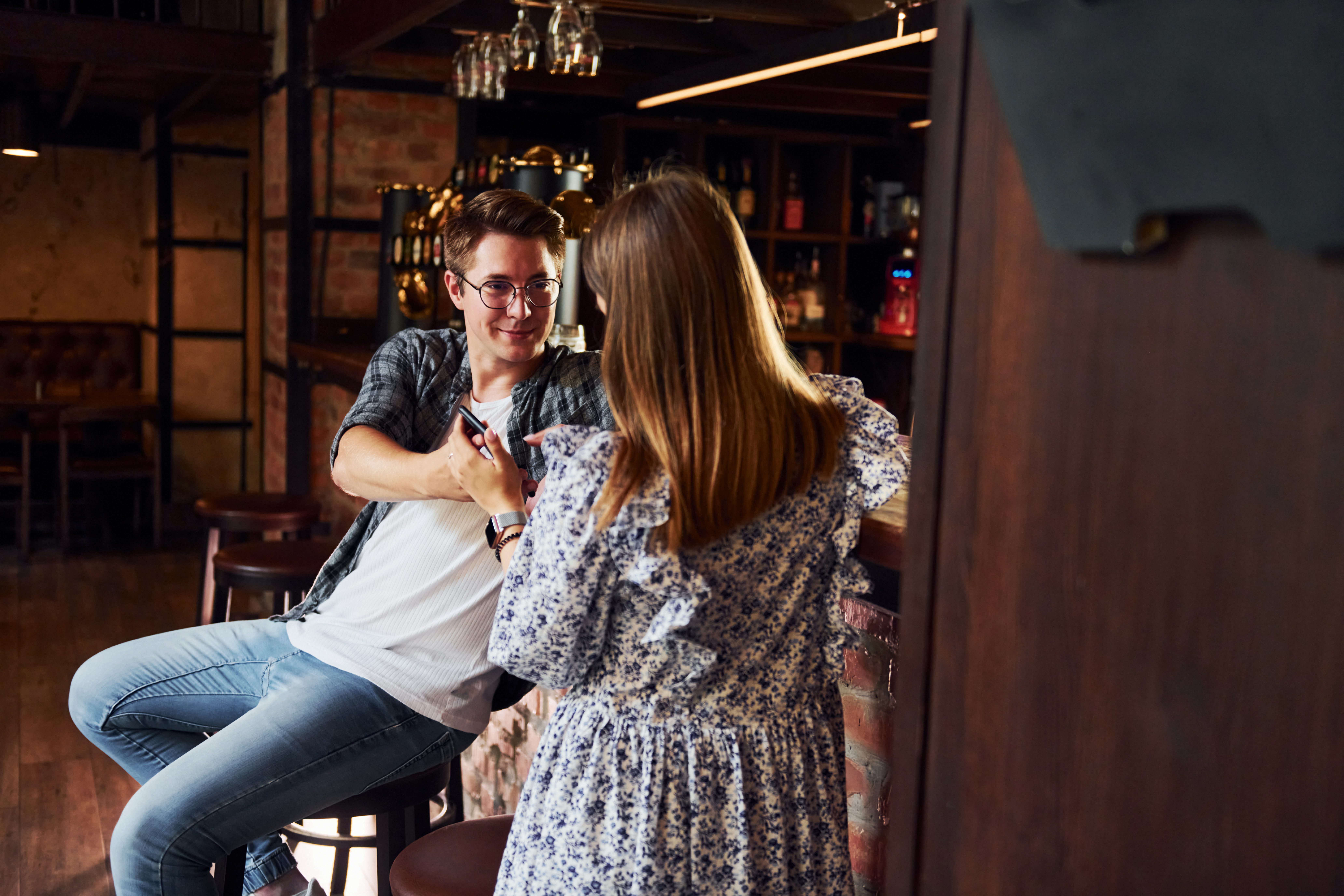 Subliminal Seduction: How To Activate Her Desire Without Saying A Word 18 Young Man With Woman People Casual Clothes Sitting Pub
